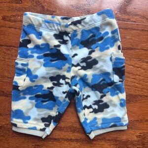Garanimals Blue Black White Camo Fleece Pants